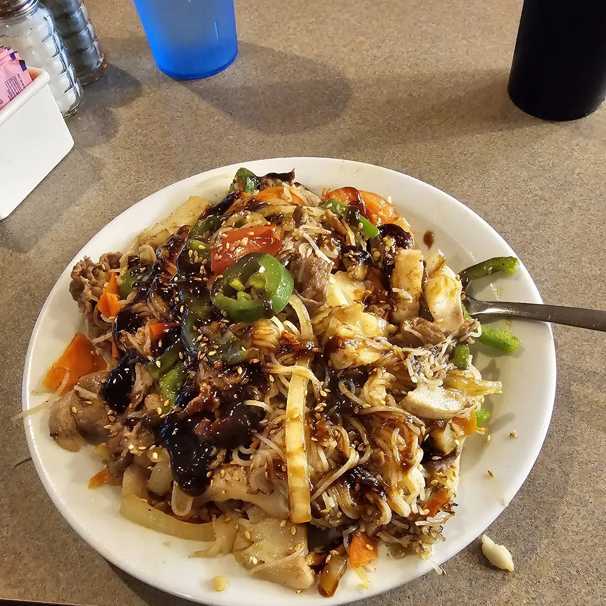 Mongolian Customer Selections Buffet Style