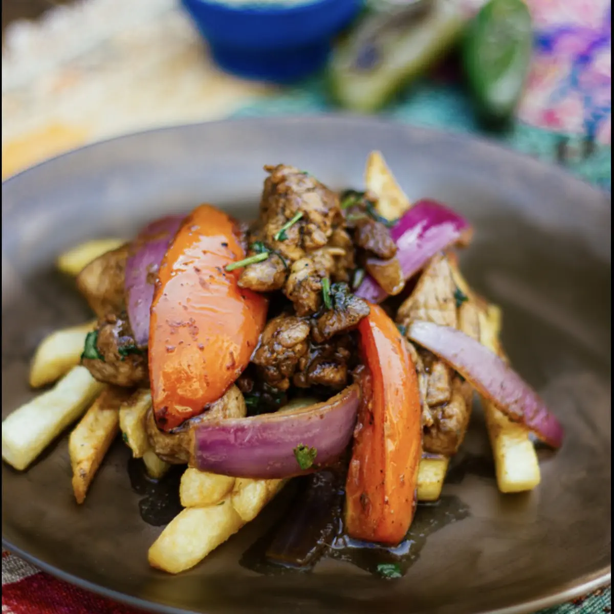Lomo Saltado Beef Stir Fry