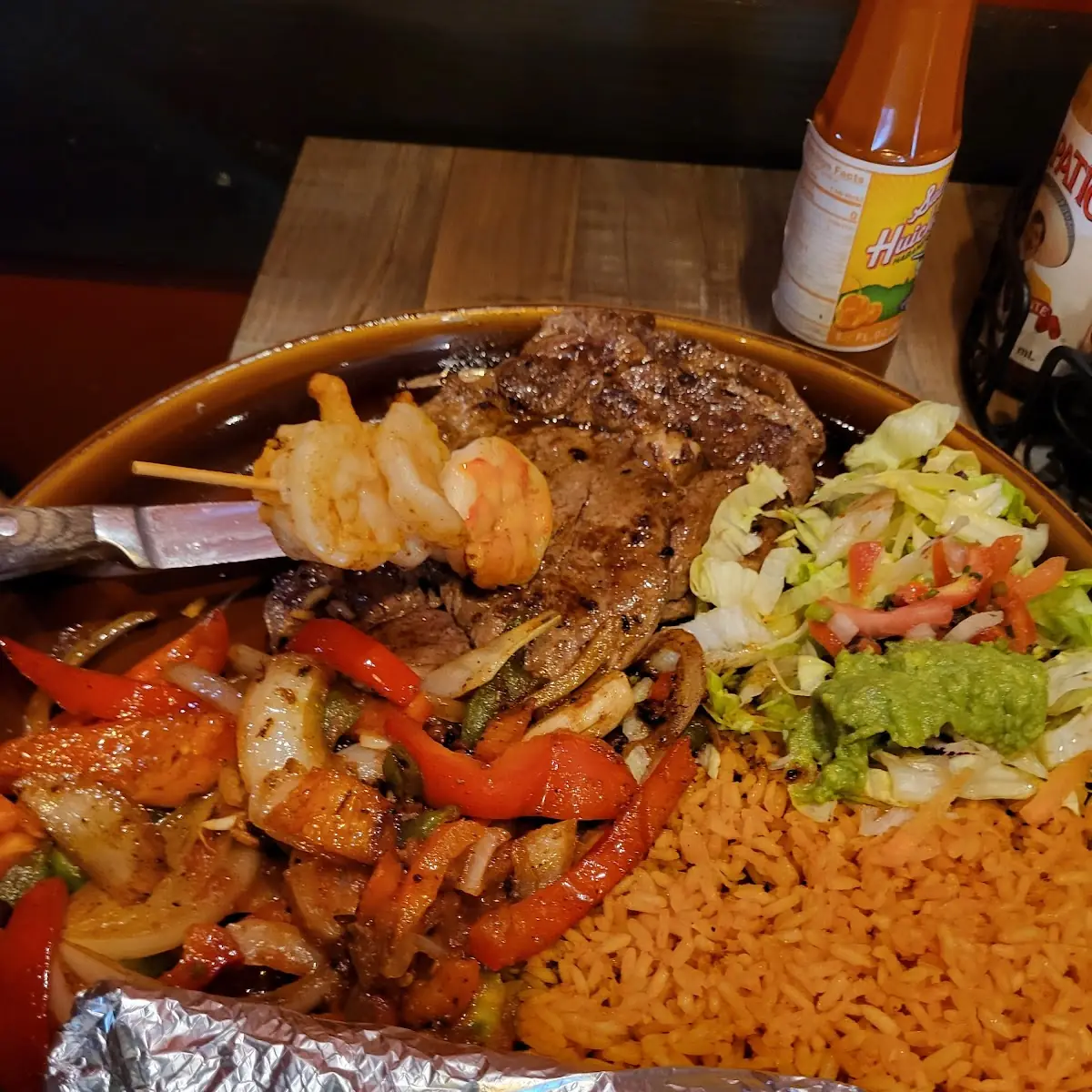 Steak & Shrimp Parrilla