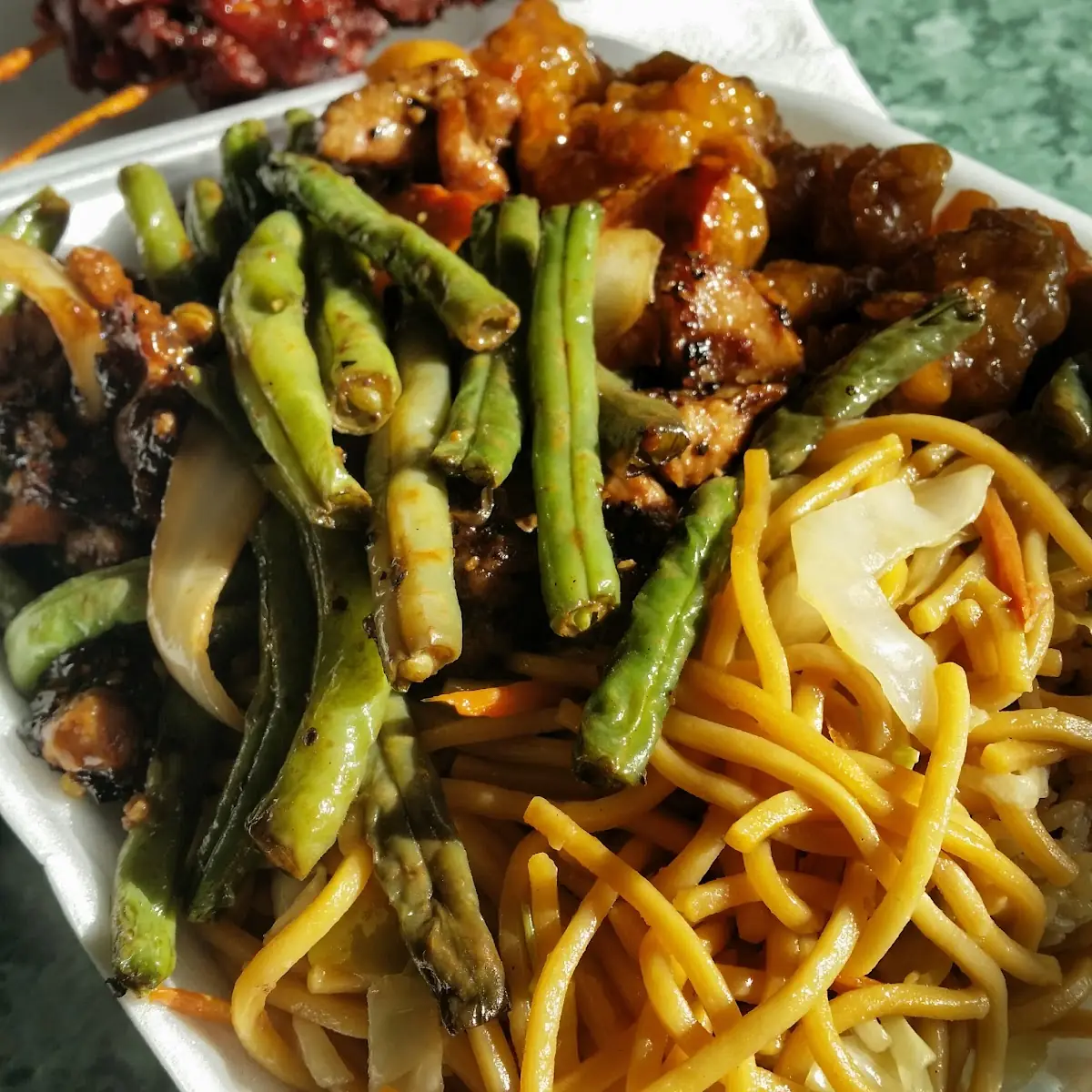 String Beans and Beef