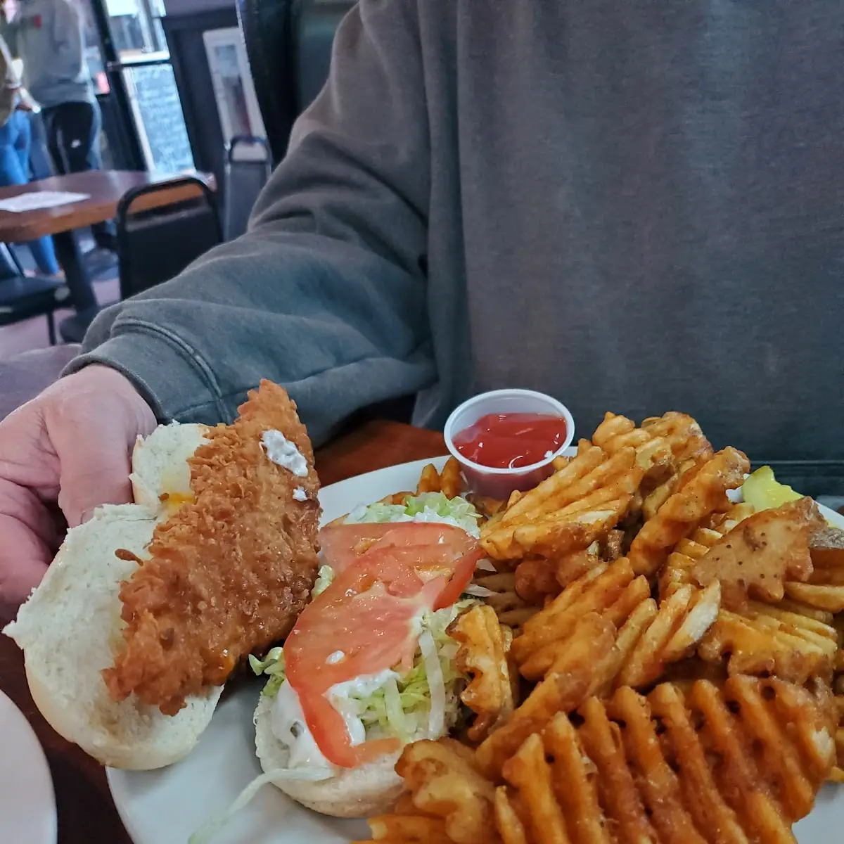 Walleye Sandwich