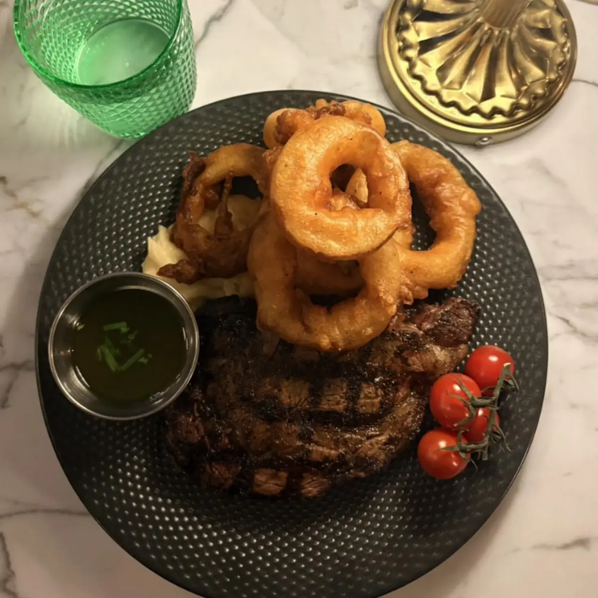 Prosecco Battered Onion Rings