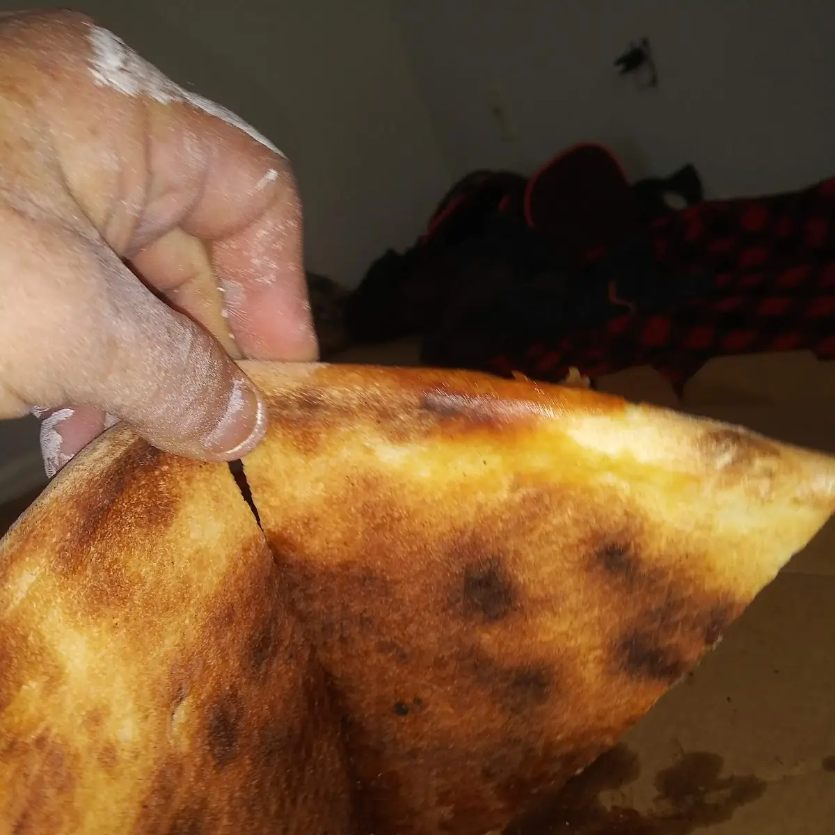 Burnt Pizza