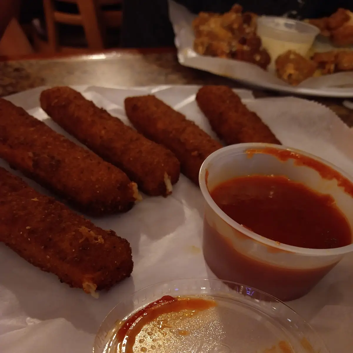 Fried Mozzarella Sticks