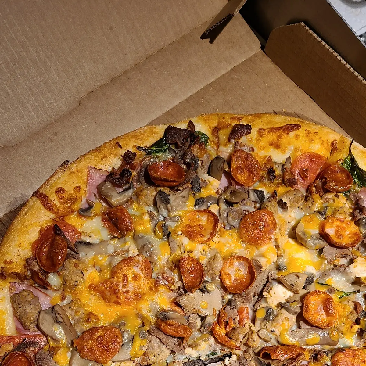 Customized Meat Lovers Pizza