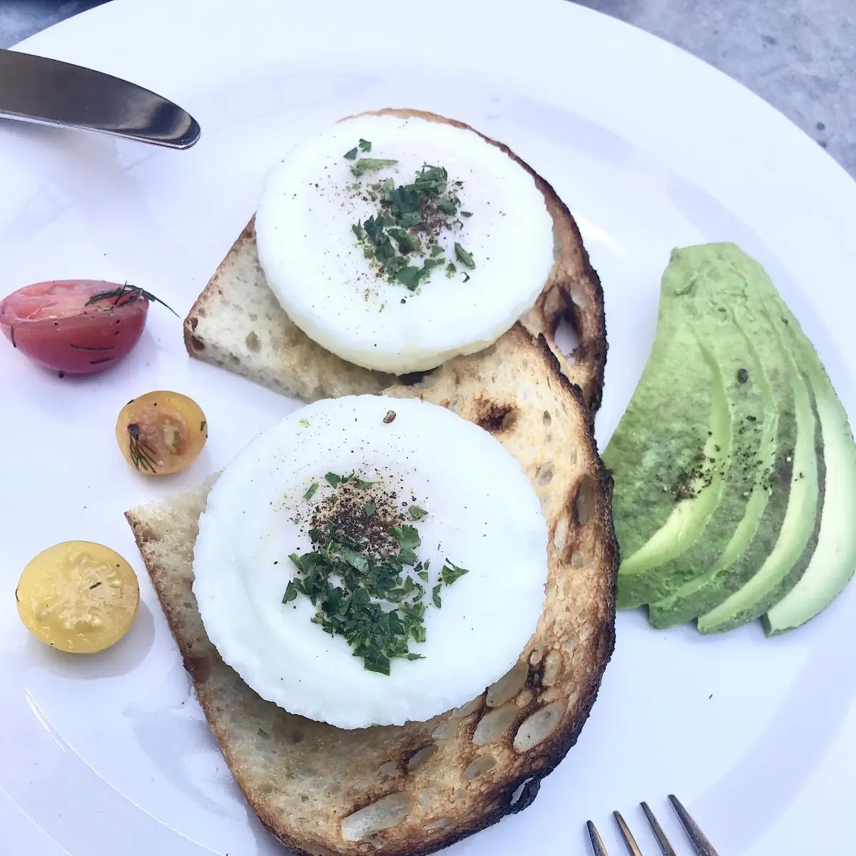 Poached Eggs on Toast