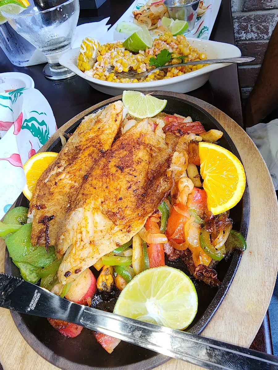 Seafood Fajitas