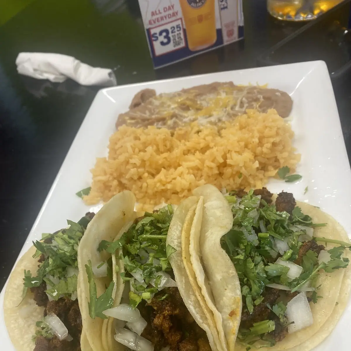 Plato De Tacos Taco Plate