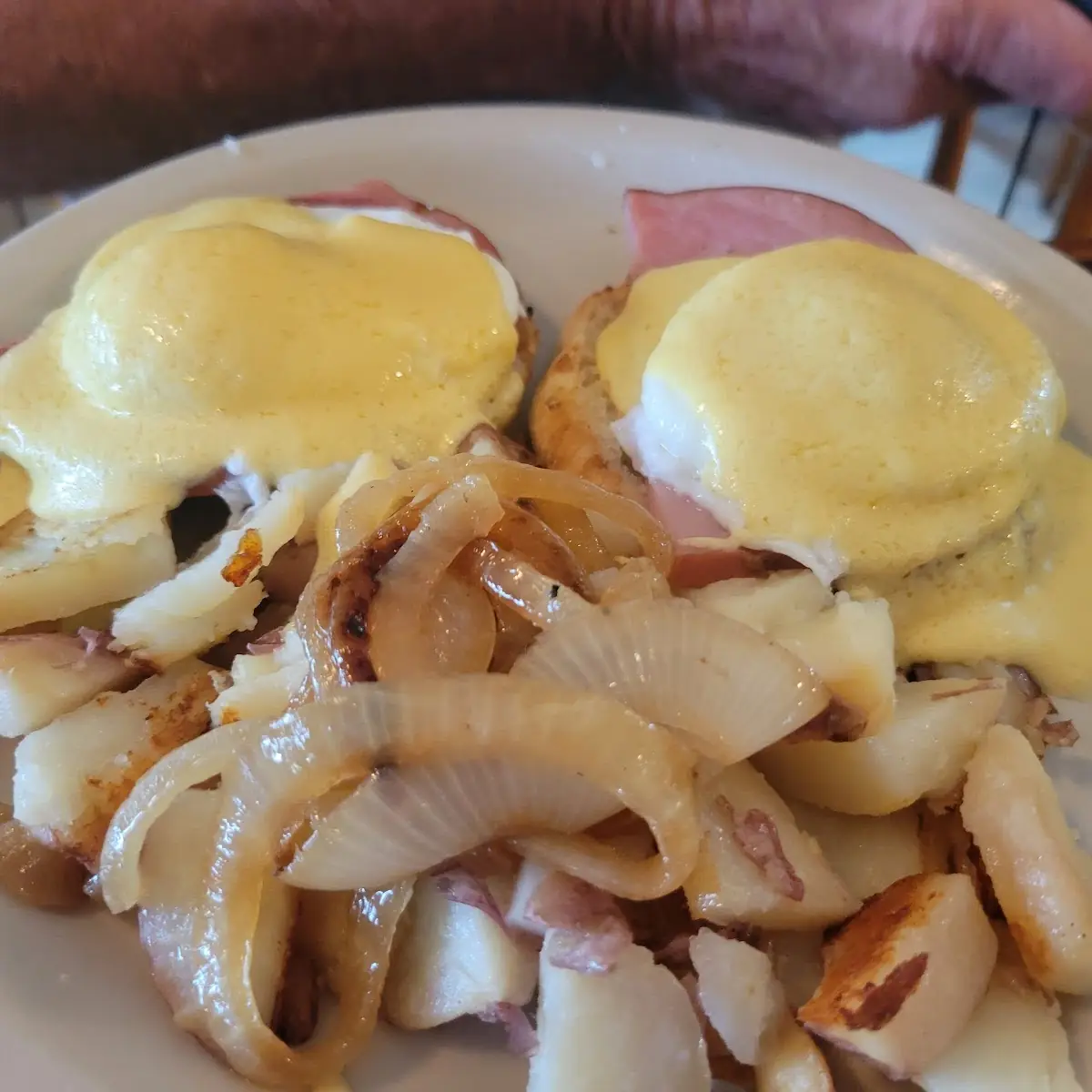 Homemade Corned Beef Hash Benedict