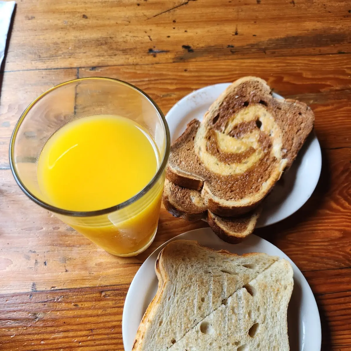 Orange Juice and Toast