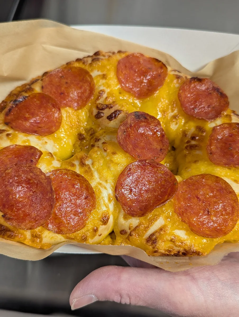 Mini Pretzel Pizza Pies