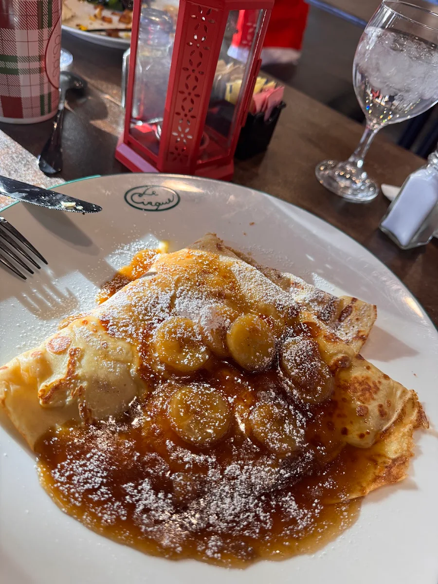 Banana Foster Crape