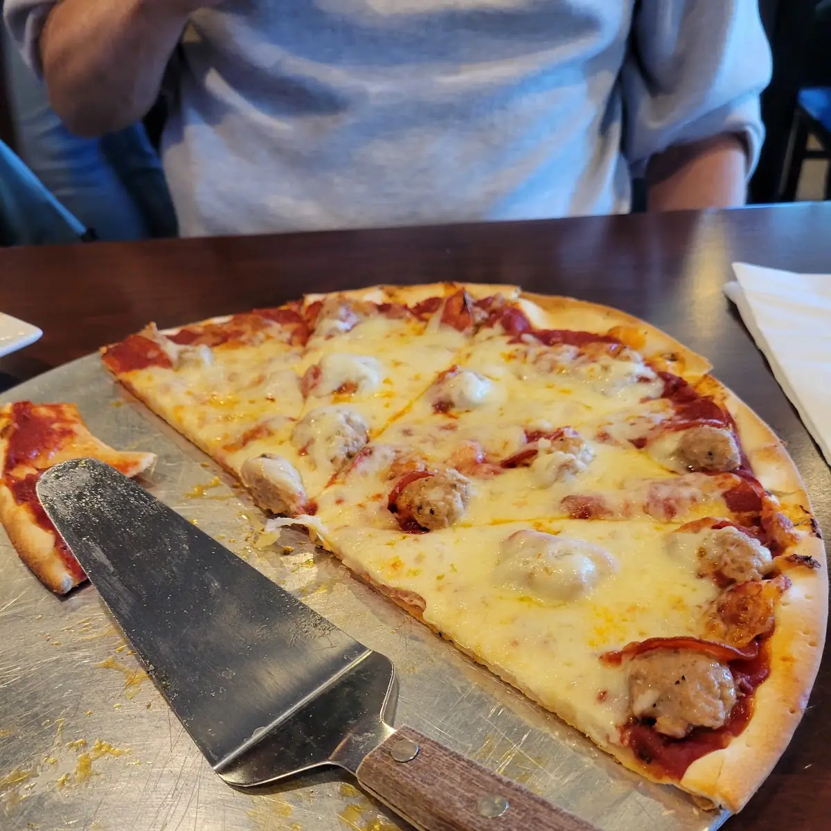 Sausage & Pepperoni Pizza
