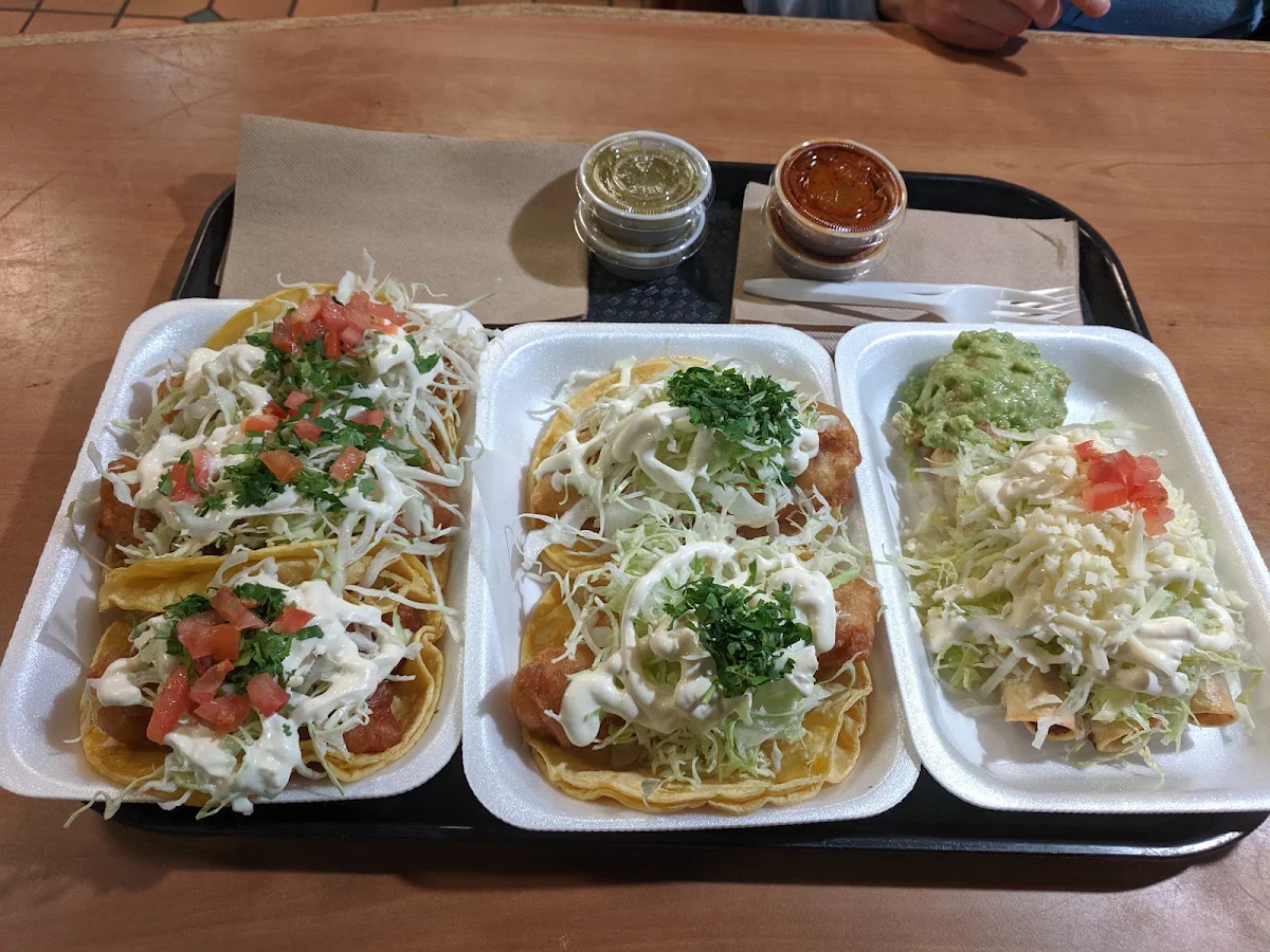 Fish Tacos Shrimp Tacos