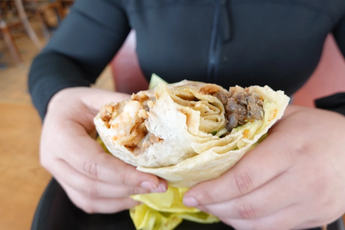 Surf and Turf Burrito