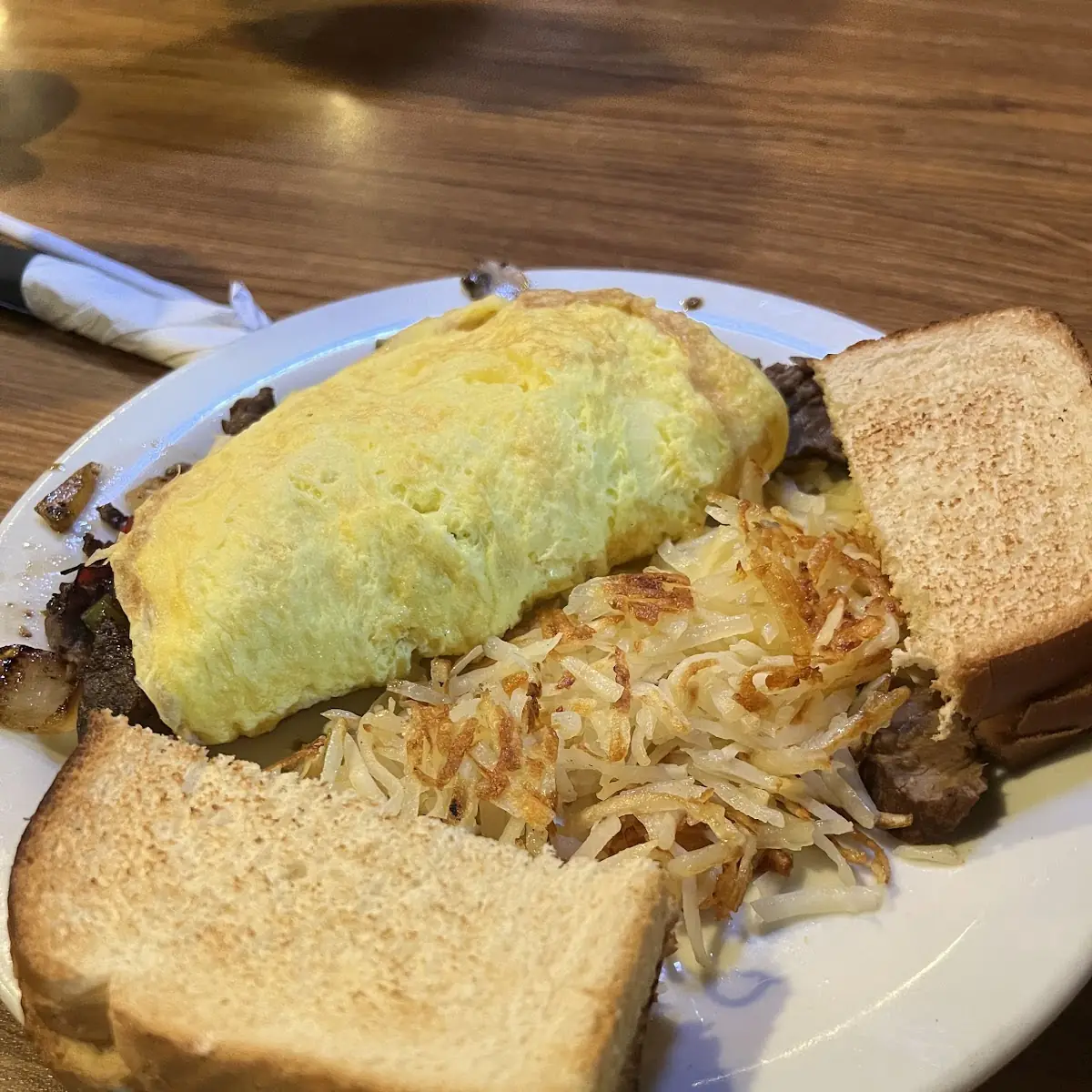 Ultimate American Cheese Omelette