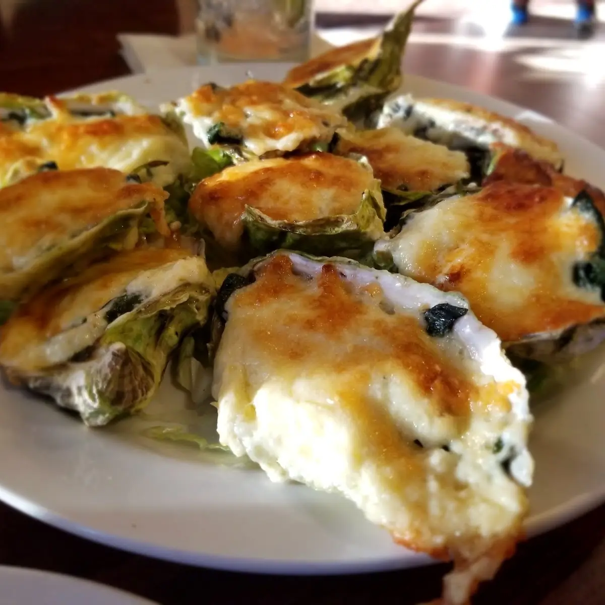 Oysters Rockefeller