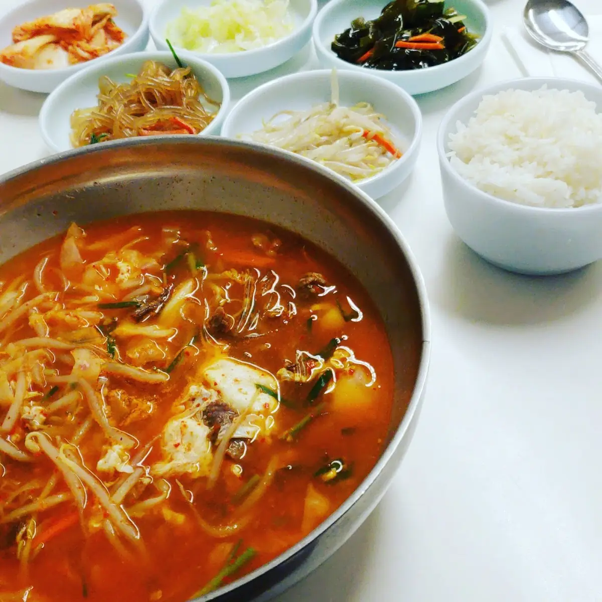 Spicy Beef & Vegetable Soup