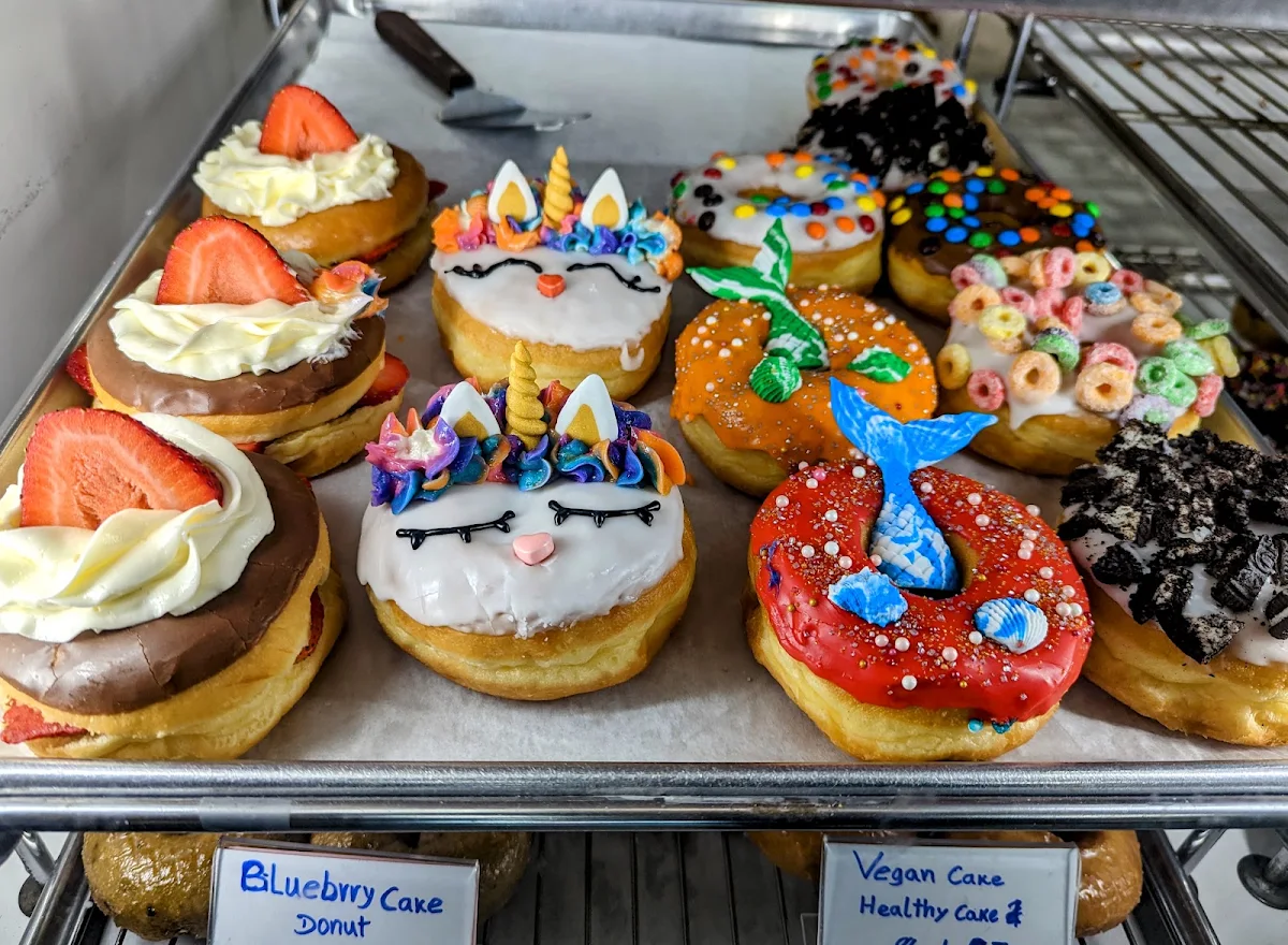 Big Cream Cheese Donut