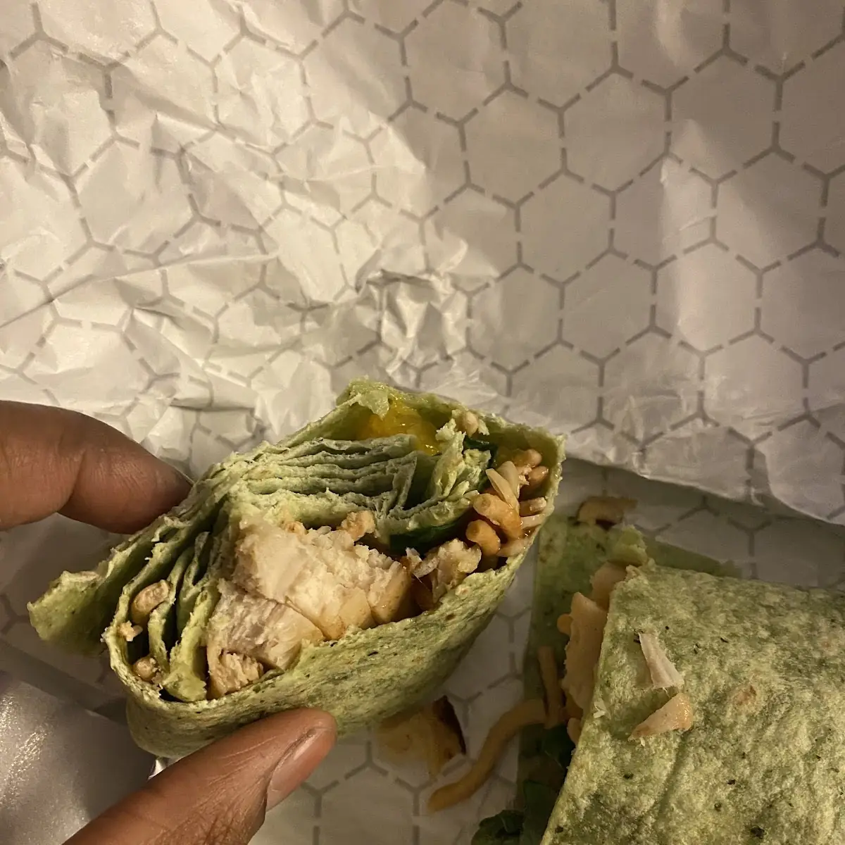 Asian Chicken Wrap