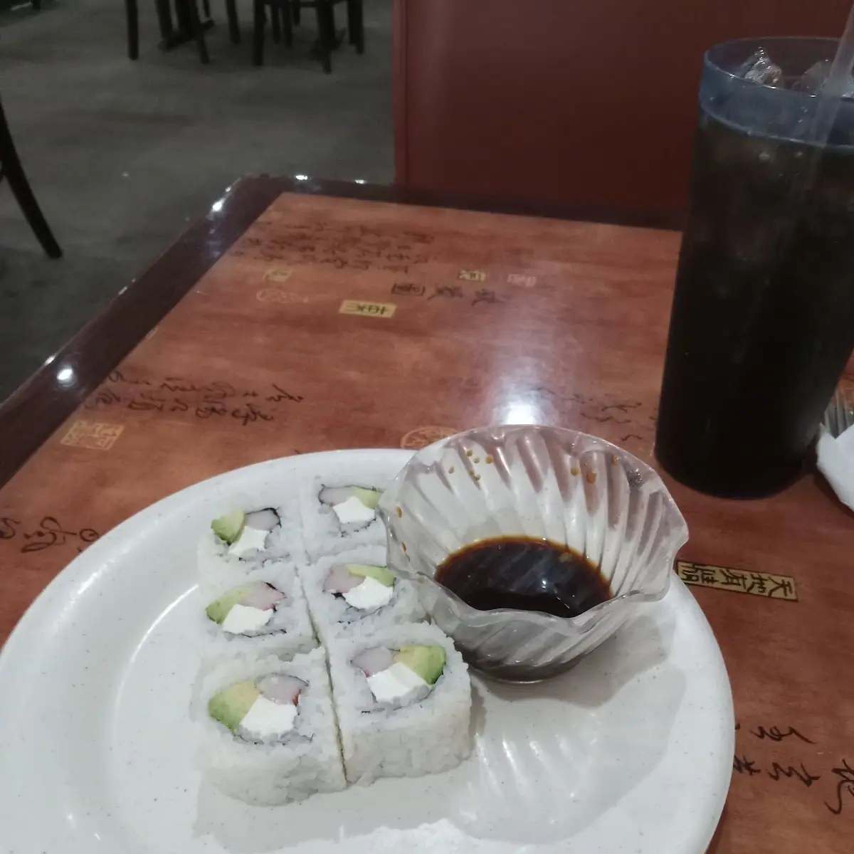 Avocado Crab Cream Cheese Roll