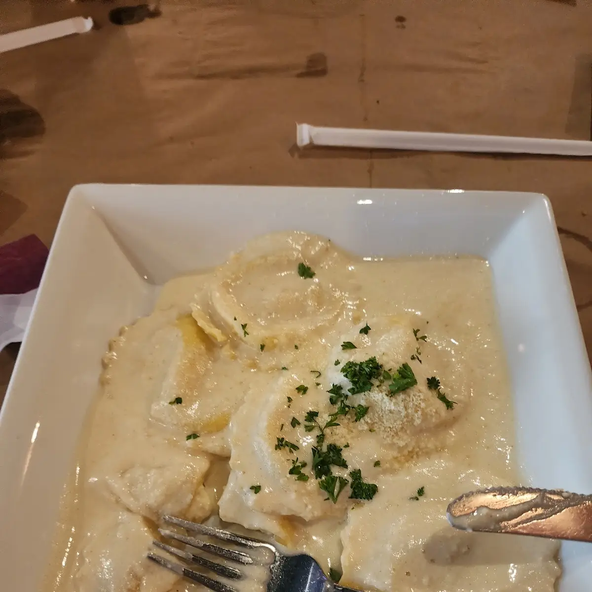 Mushroom Ravioli