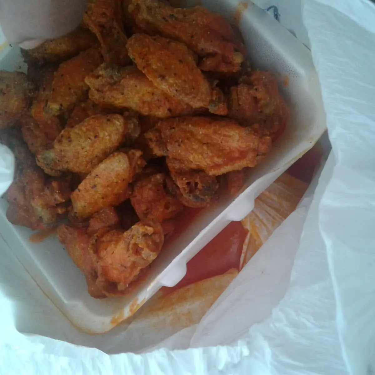 Lemon Pepper Hot Wings