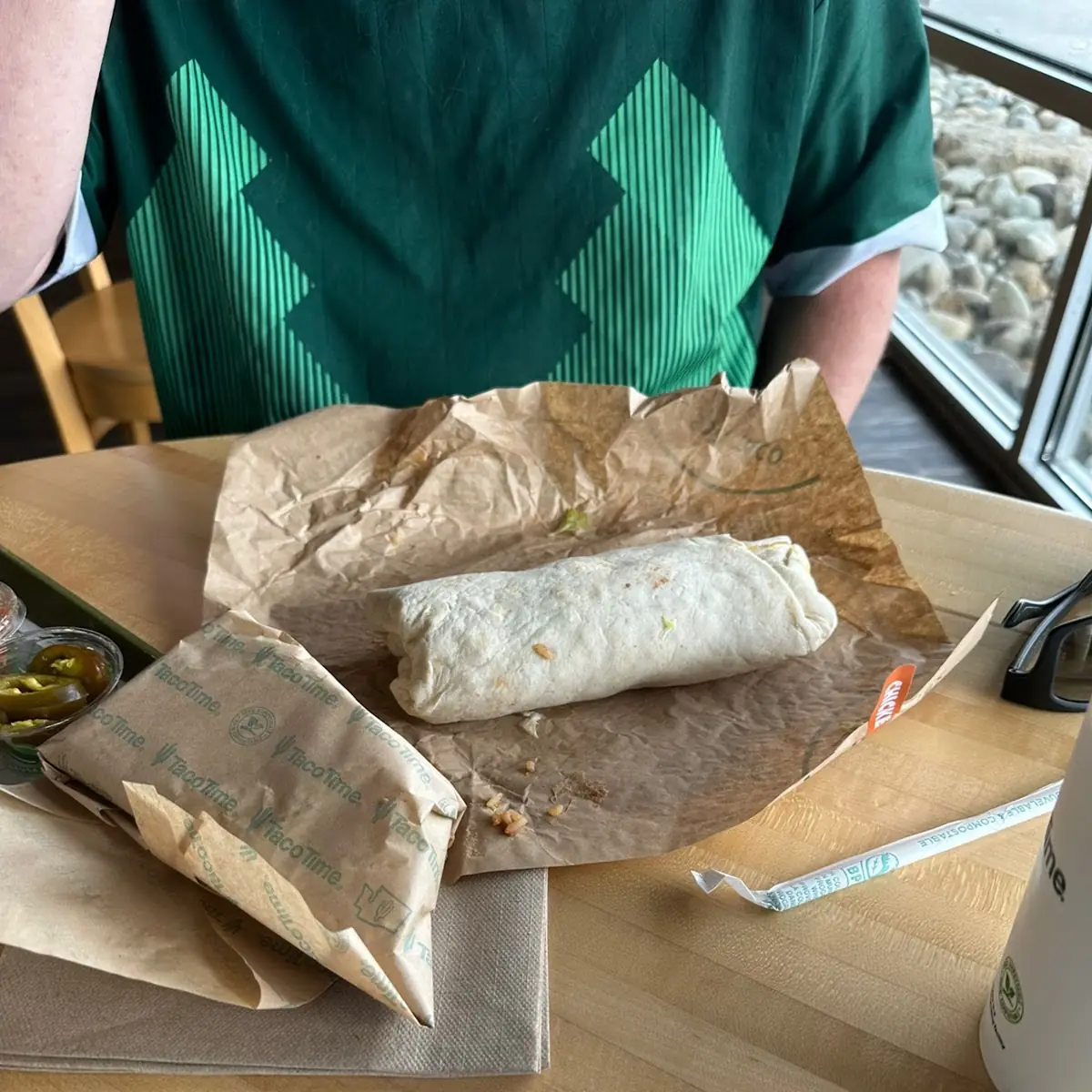 Classic Burrito and Crispy Taco