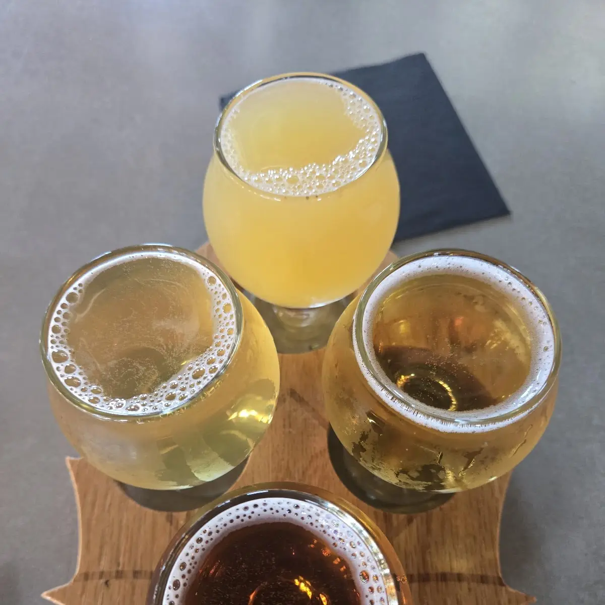 Varied Beer Flight