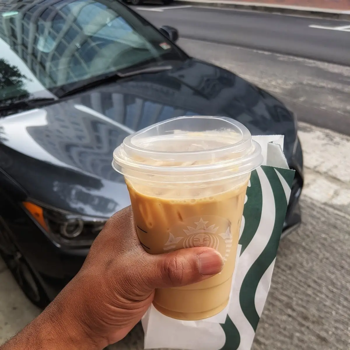Iced Vanilla Blonde Latte