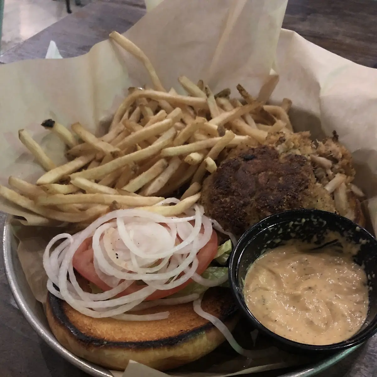 Crab Cake Sandwich