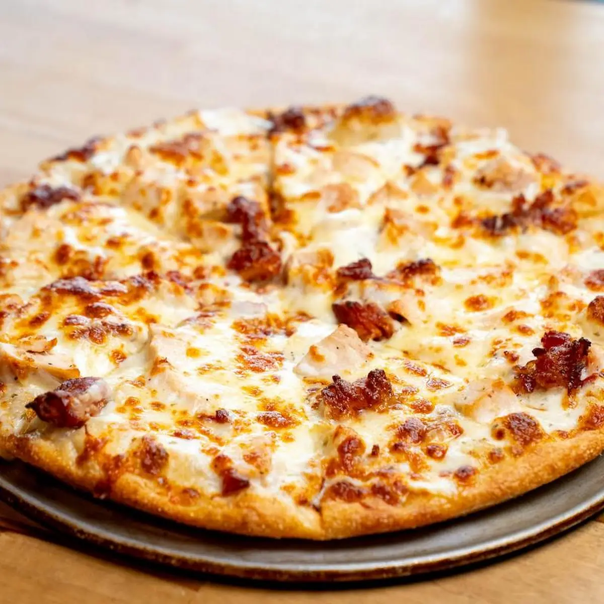 Chicken Bacon Ranch Pizza