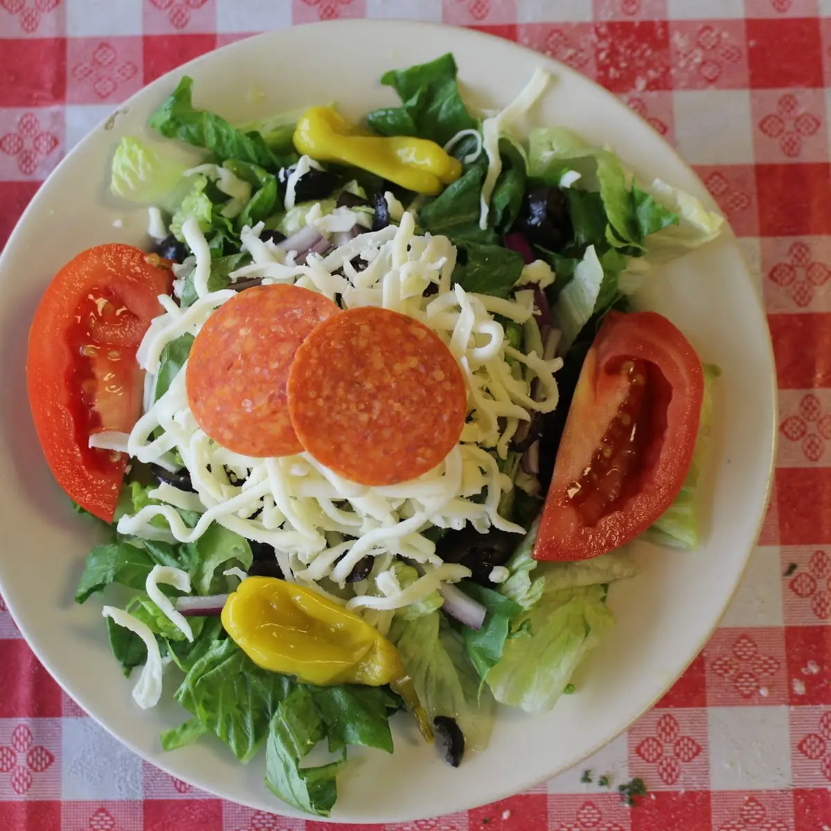 Tossed Salad with Cheese