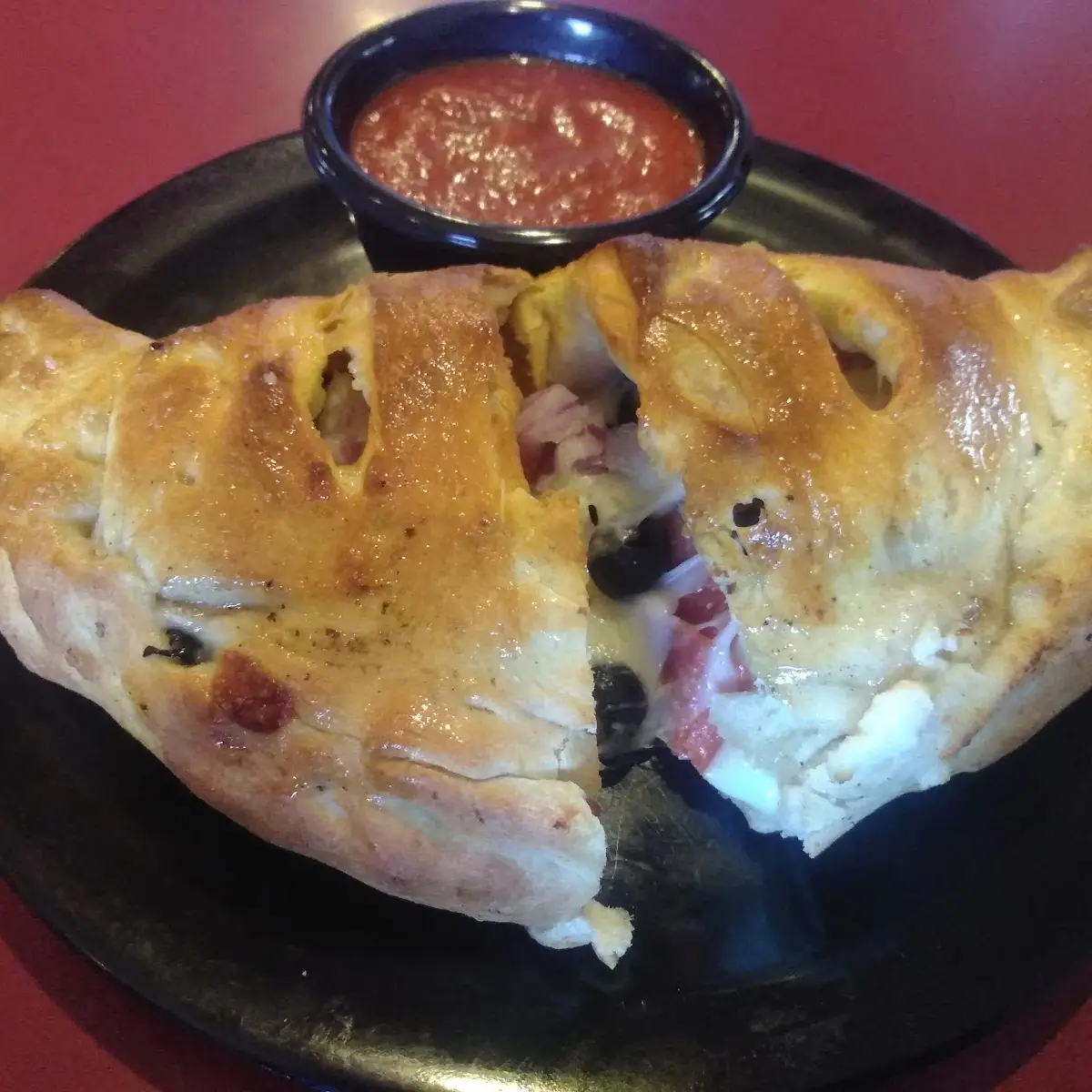 Cabbage Burger Calzone