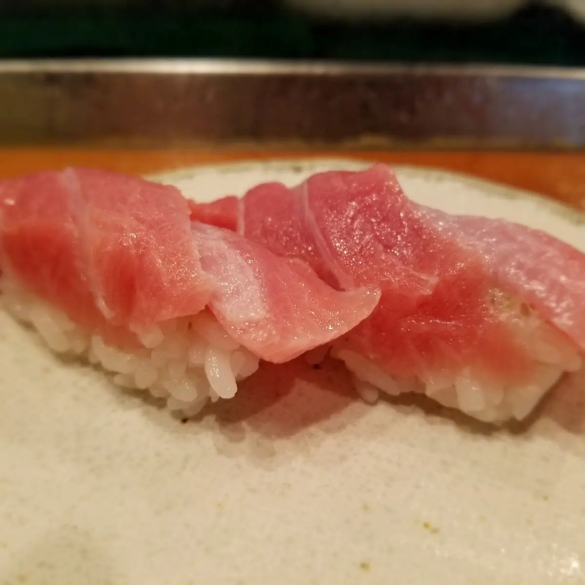 Bluefin Tuna Toro Nigiri