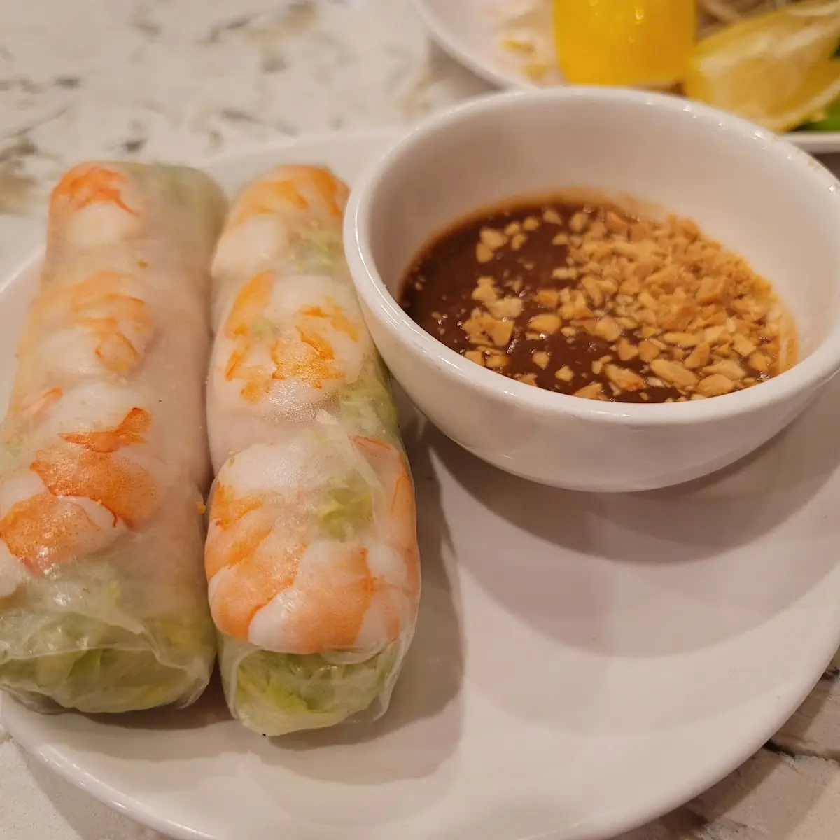 Chicken & Shrimp Spring Rolls