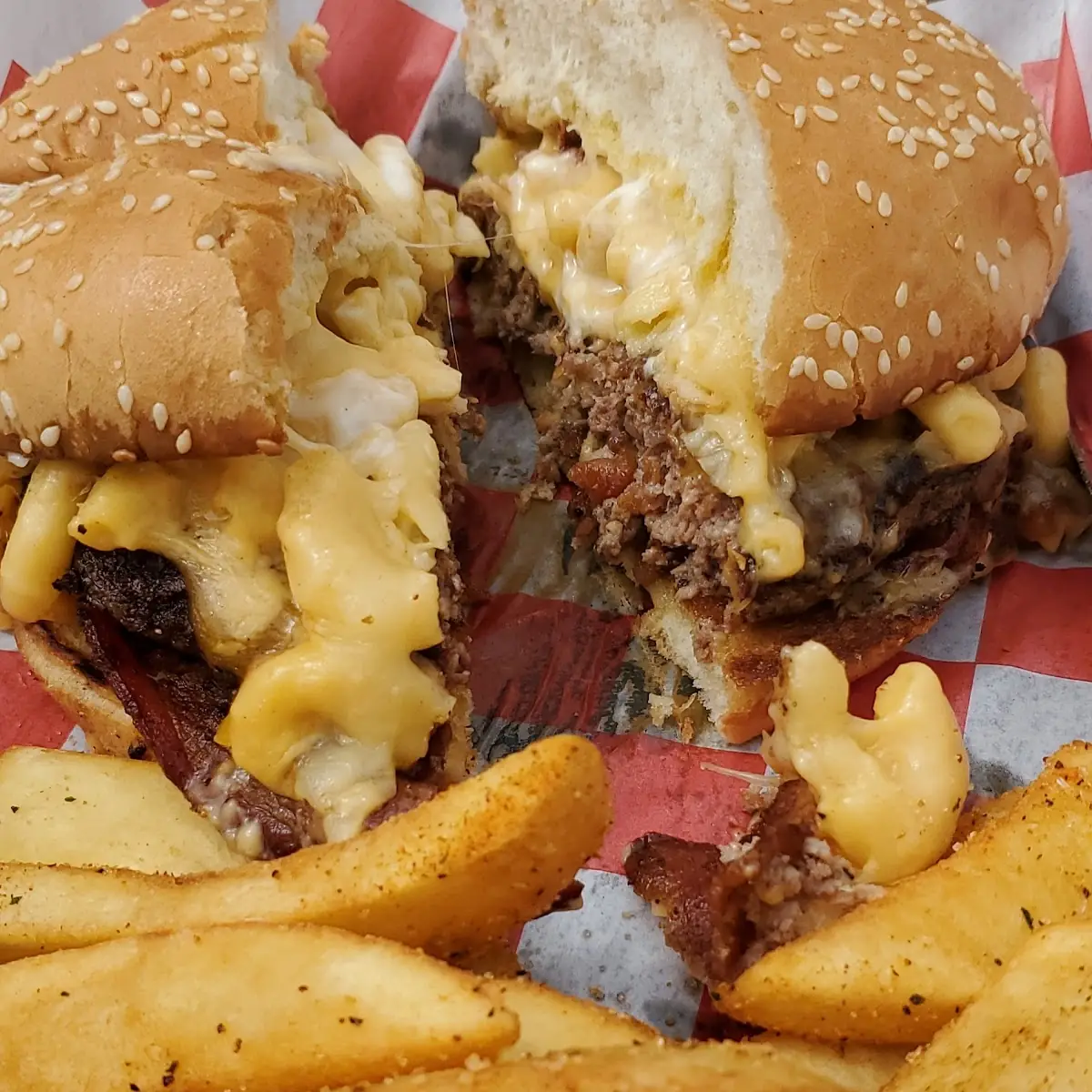 Mac and Cheese Burger