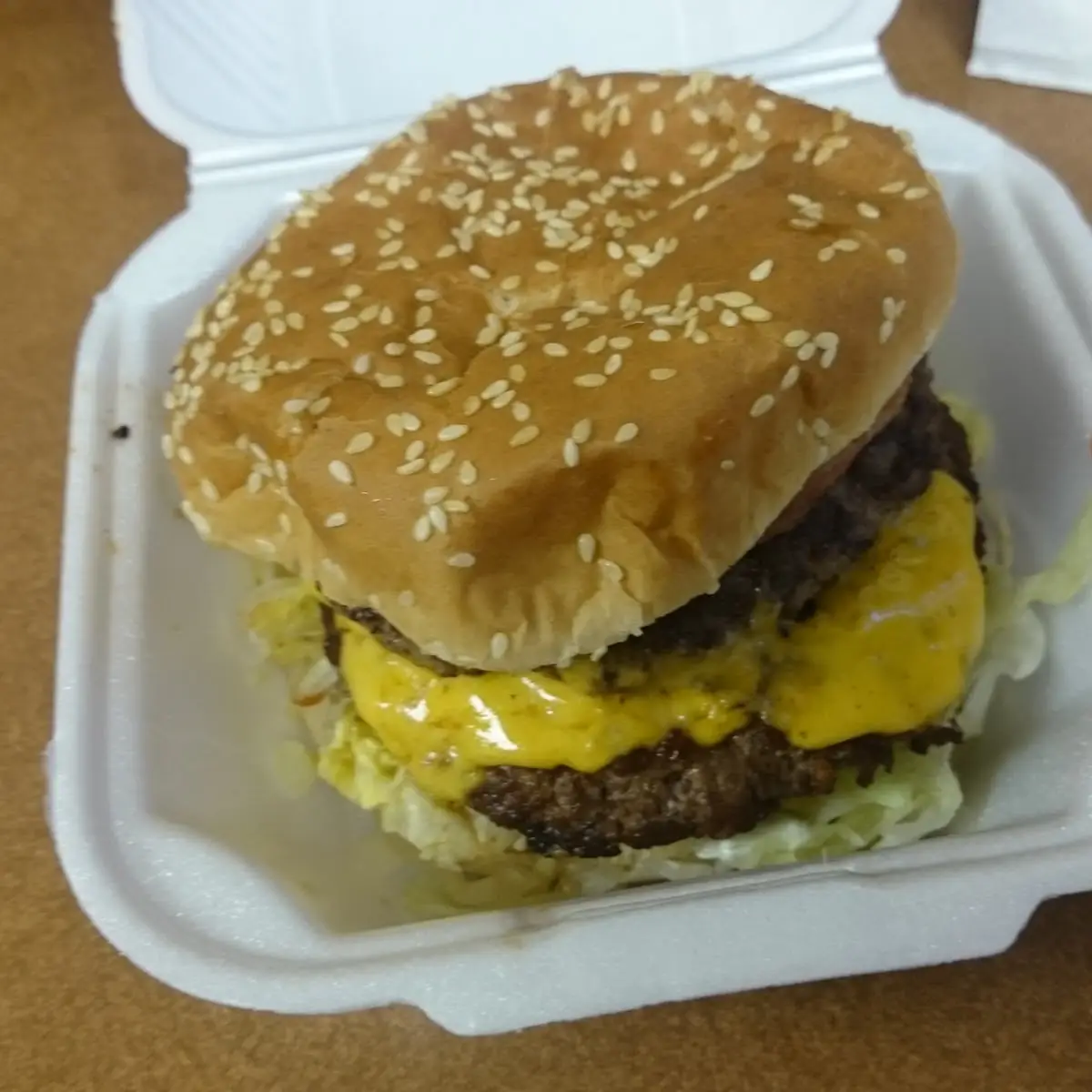 Double Bacon Cheese Burger