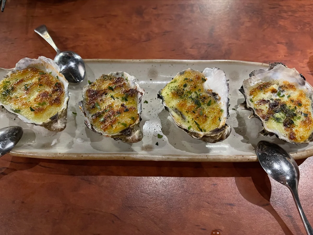 Grilled Oysters, Taku Japanese