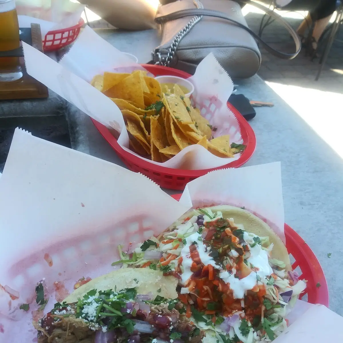 Buffalo Chicken Taco Blueberry Brisket Tacos