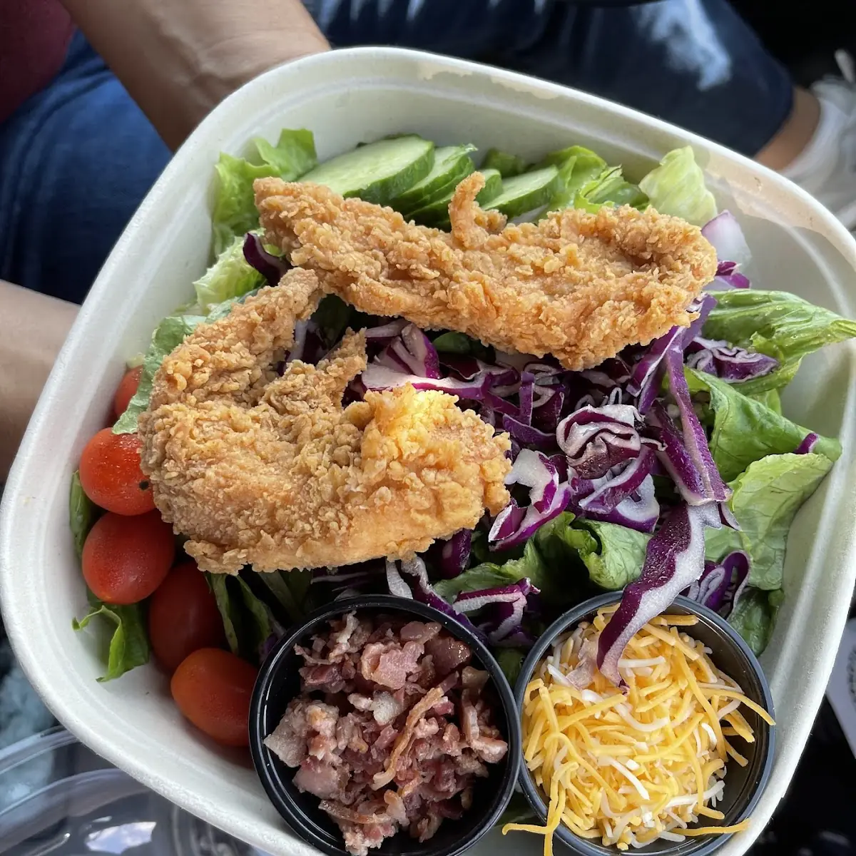 Fried Chicken Salad