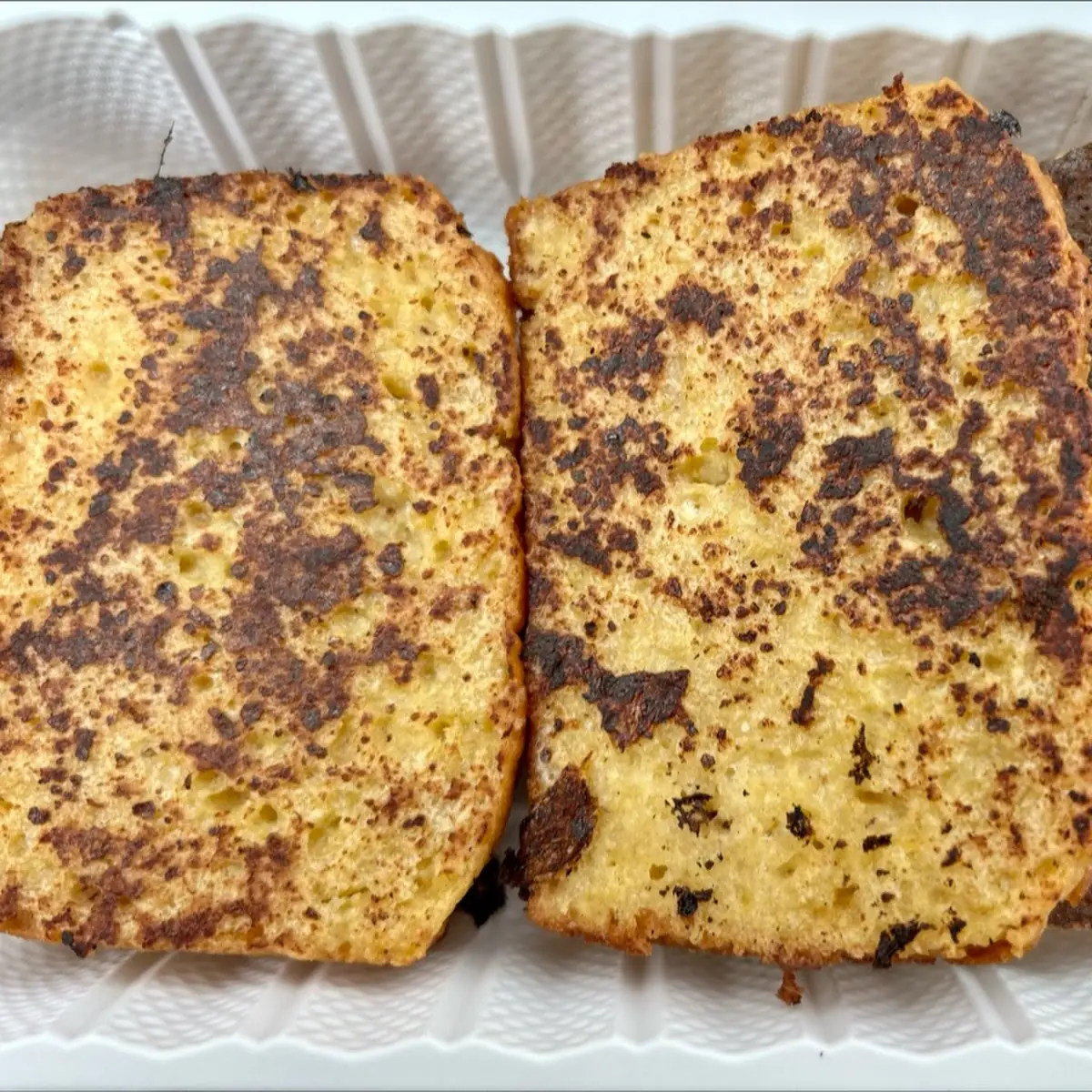 Cornbread French Toast with Whipped Butter and Michigan Maple Syrup