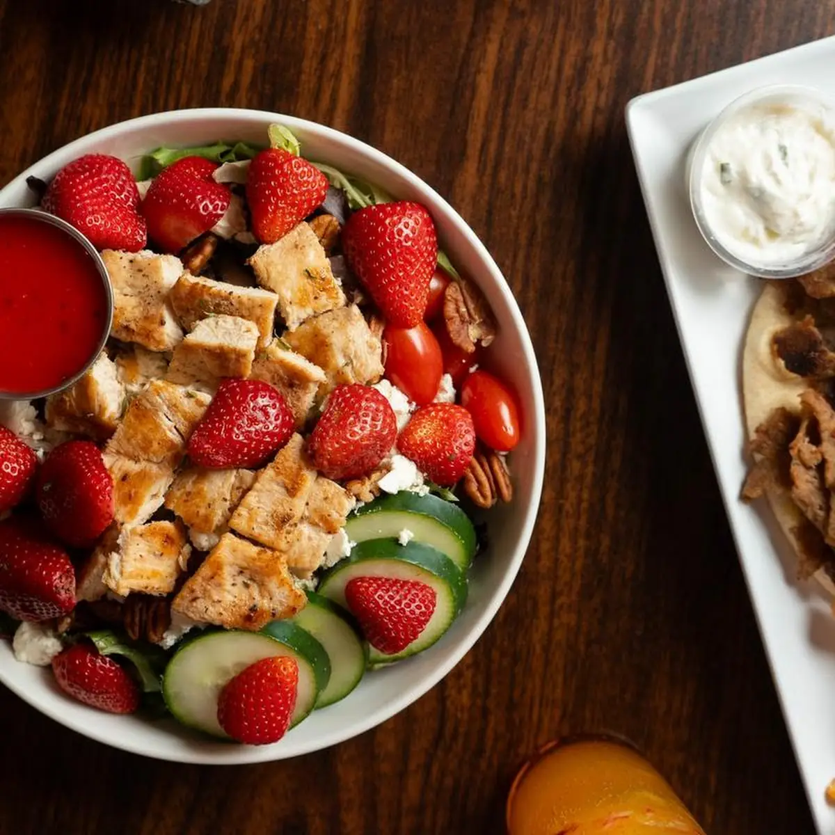 Strawberry Pecan Salad