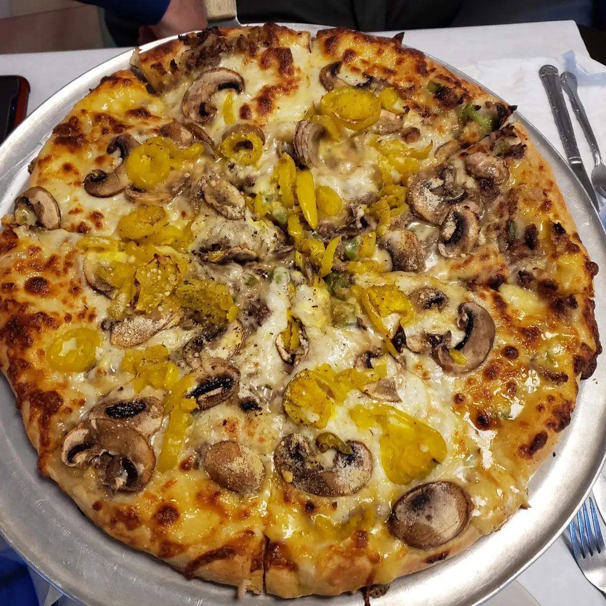 Philly Cheesesteak Pizza