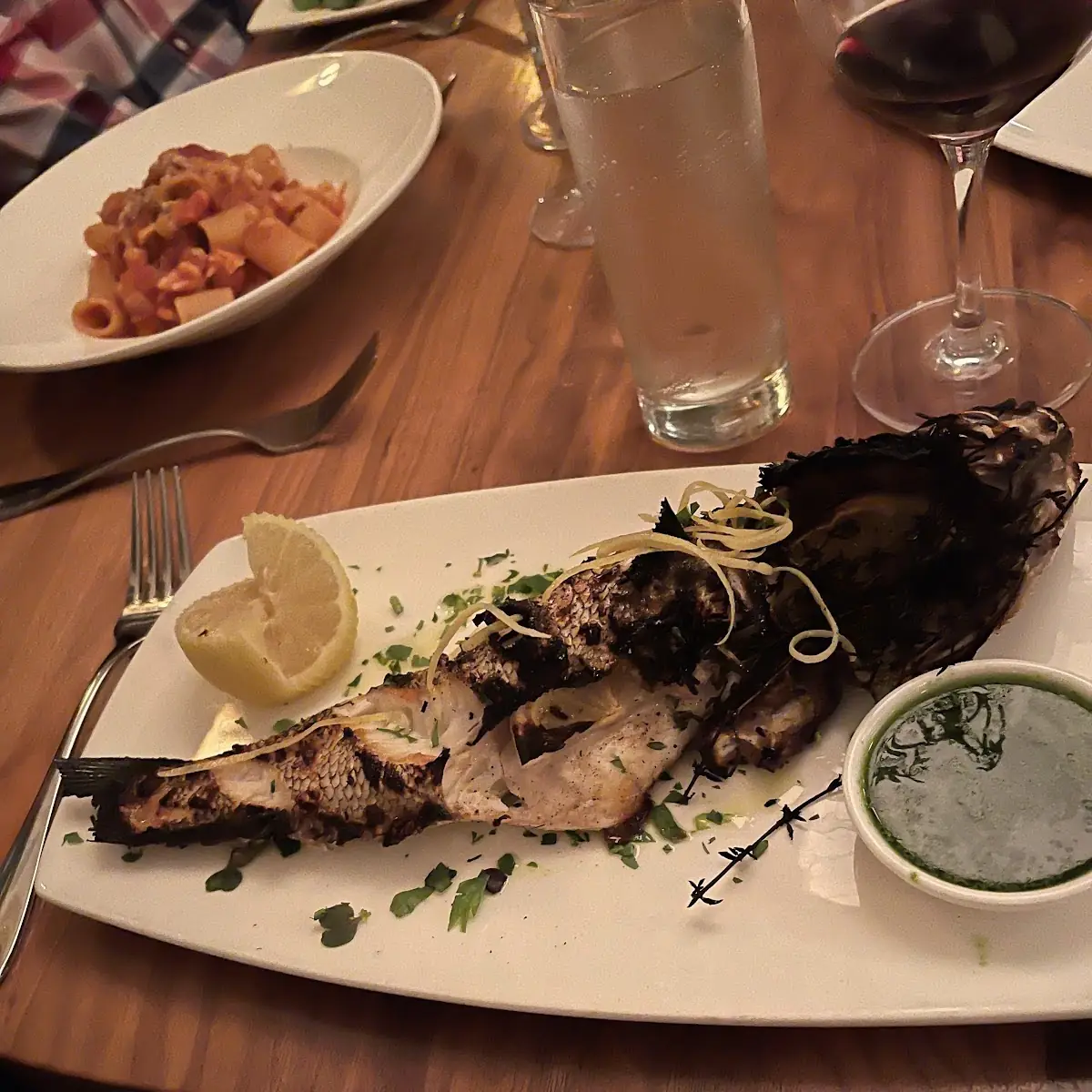 Wood Oven Roasted Whole Fish