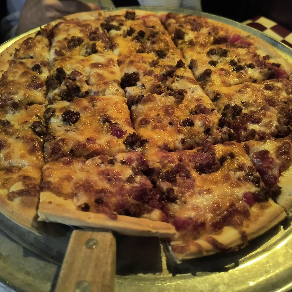 Bacon Cheeseburger Pizza