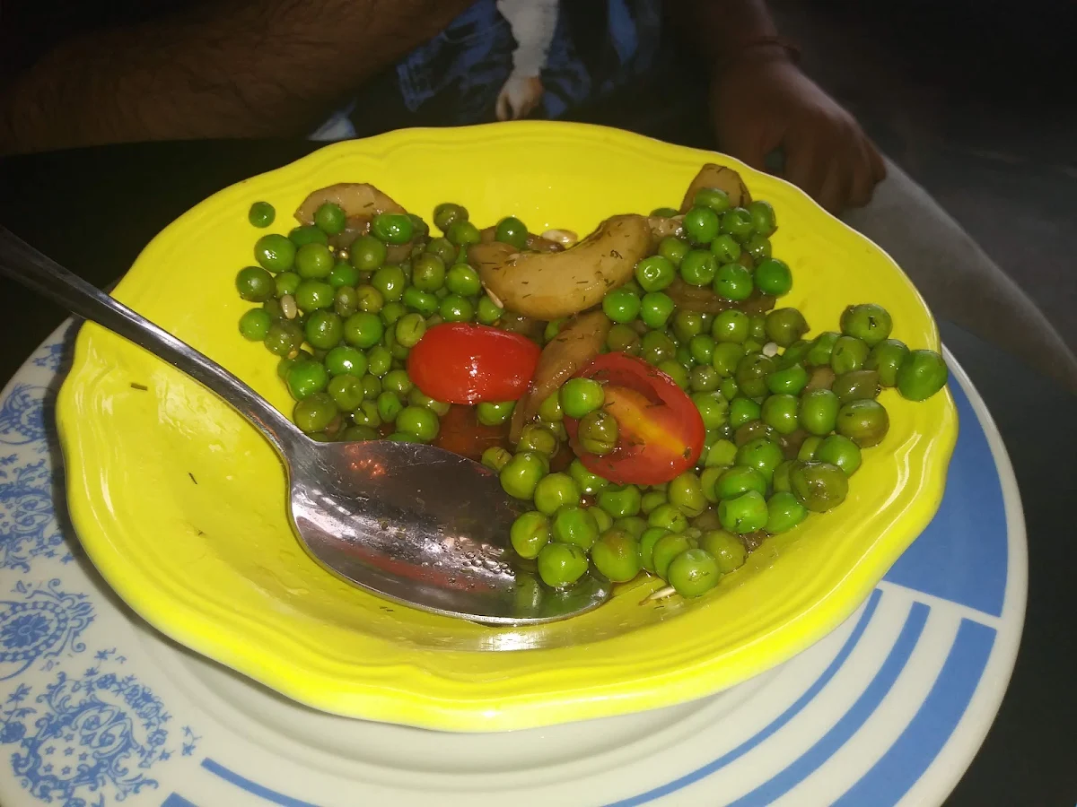 Cucumber Pea Salad