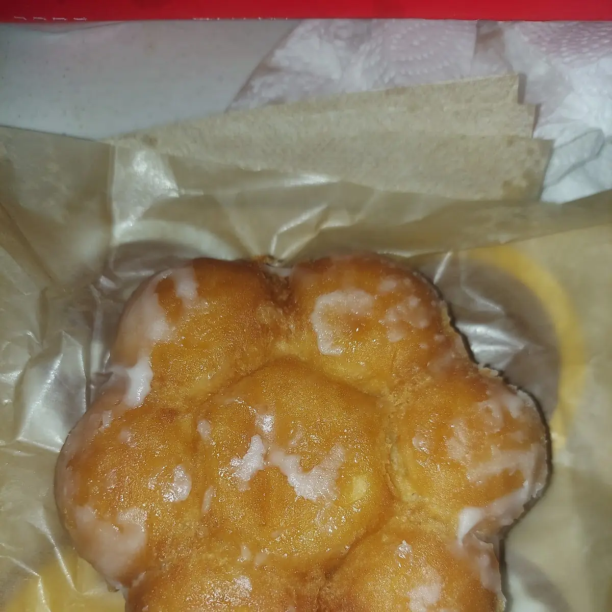 Pull Apart Glazed Dought