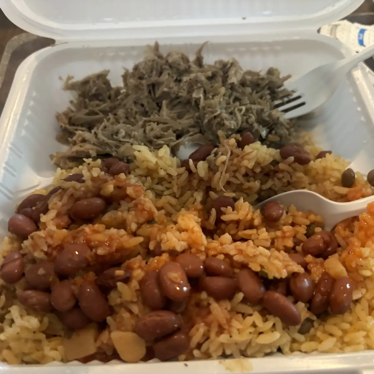 Pernil & Rice & Beans