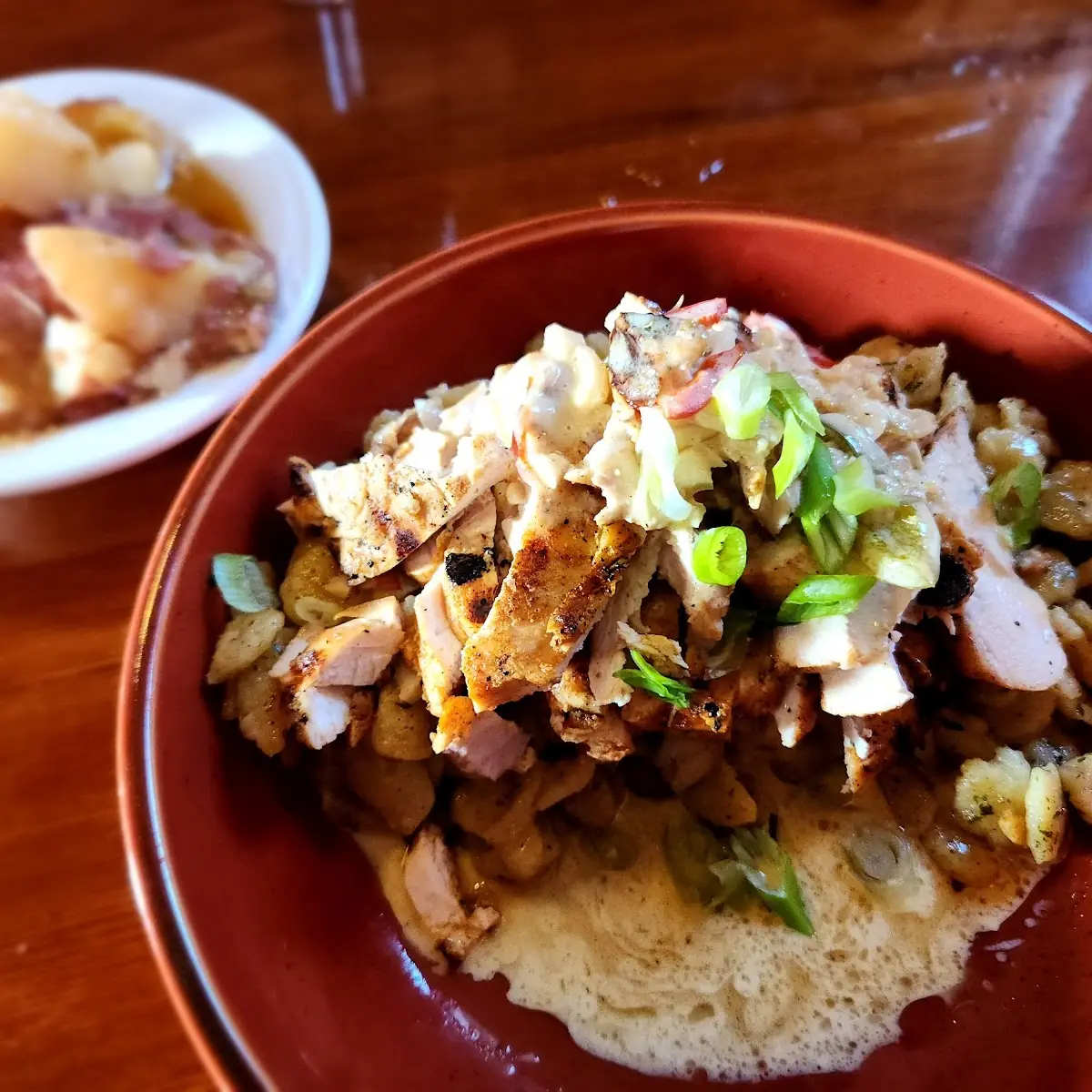 Grilled Chicken Spaetzle